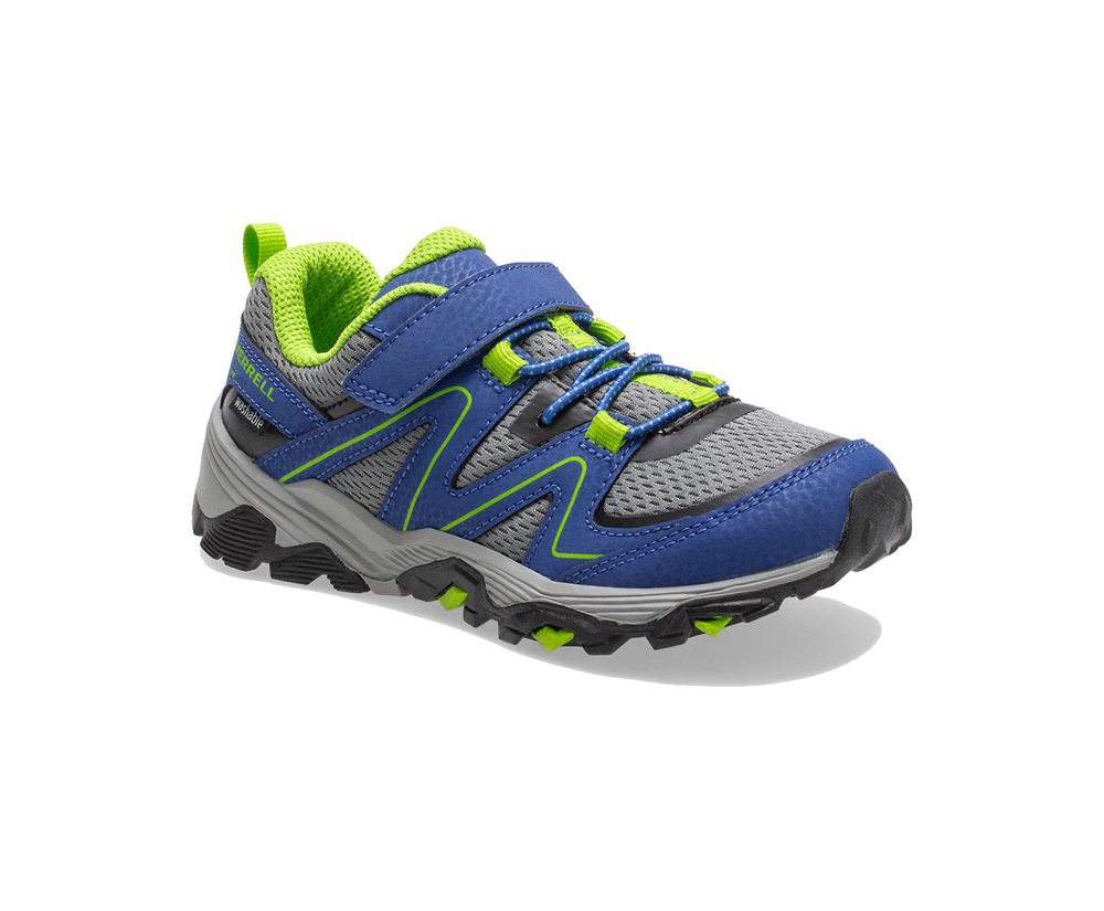 Tenis Criança - Merrell Trail Quest - Azuis/Verdes - YJU923578